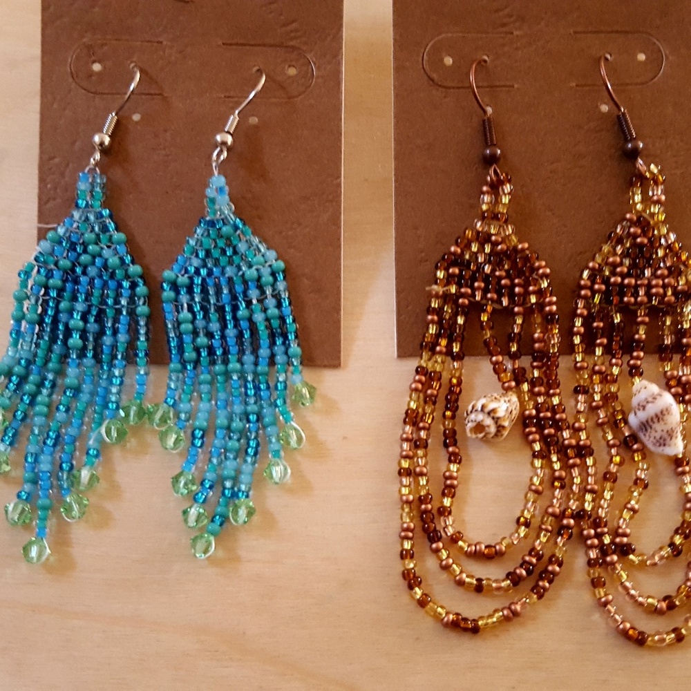 Native American Beaded Earrings